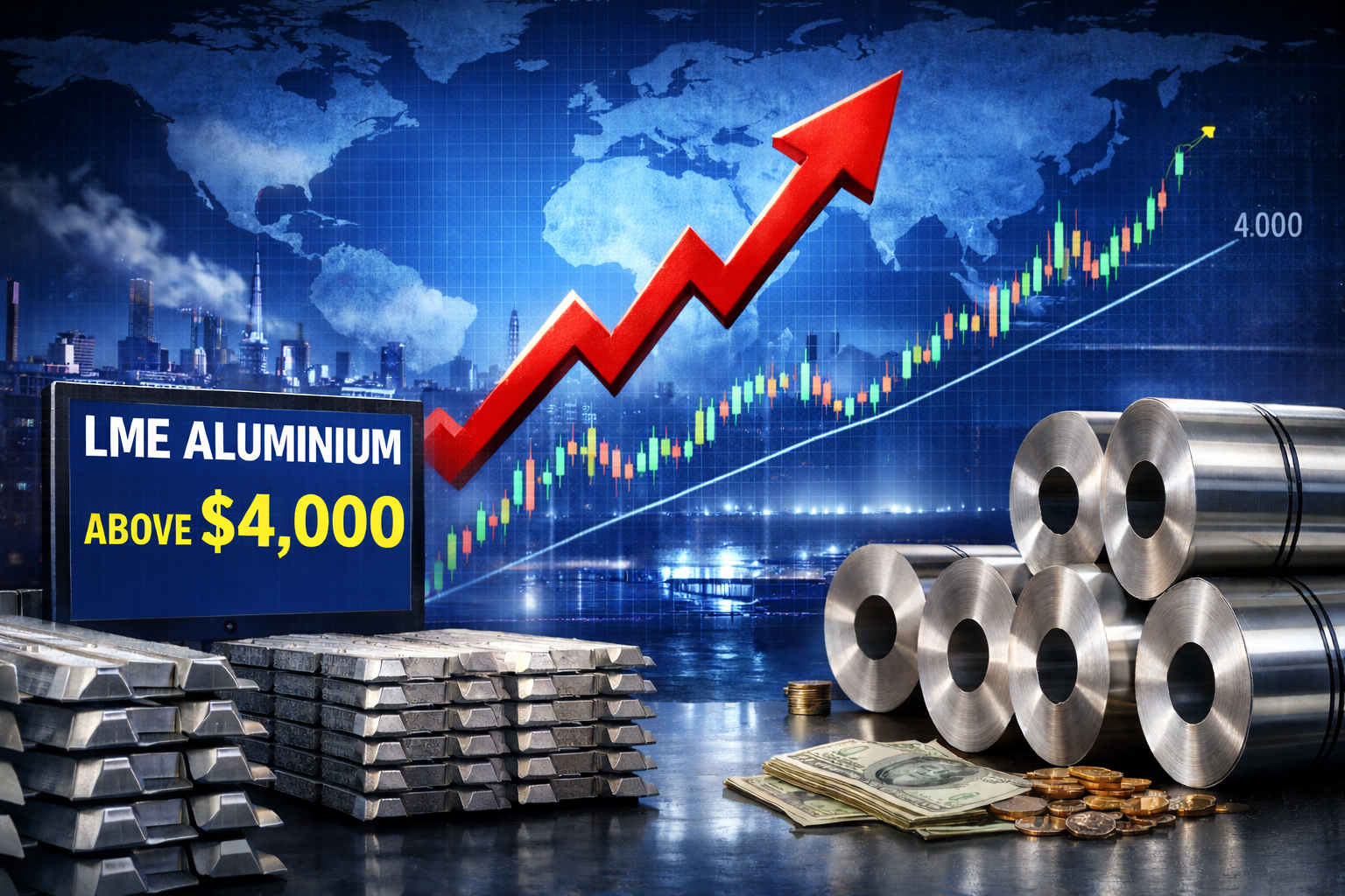 Strait of Hormuz closure sparks revised aluminium price forecast, pushing it above $4000/t