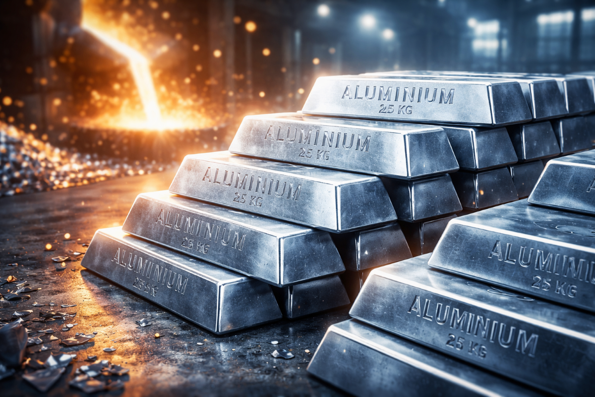 LME aluminium price stays above $3,400/t despite a slight dip from the last close as inventories undergo a major shift