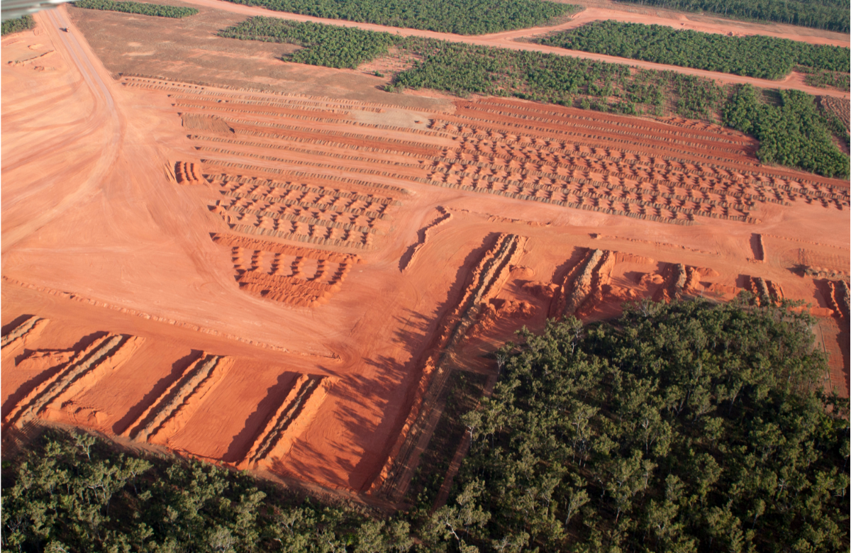 Bauxite Mine Image