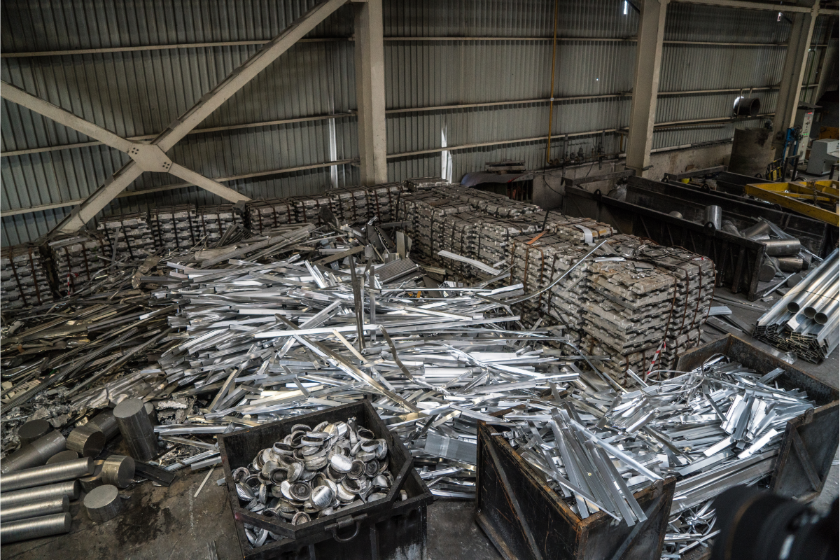 Aluminium Scrap Yard