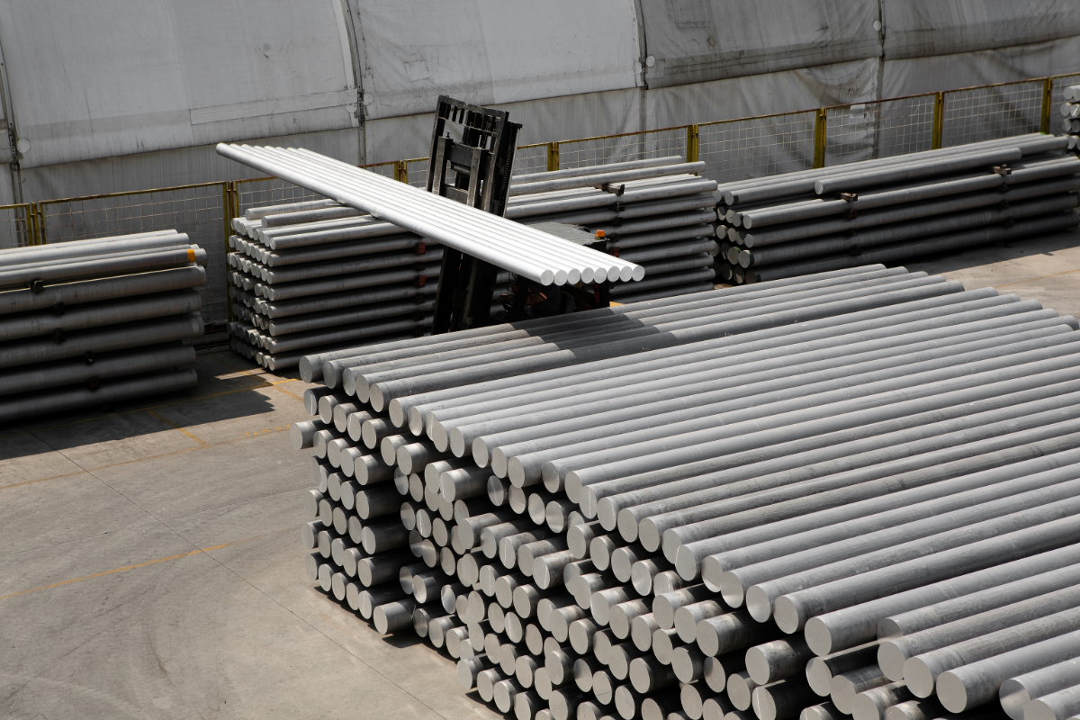 Aluminium Billet Stacks