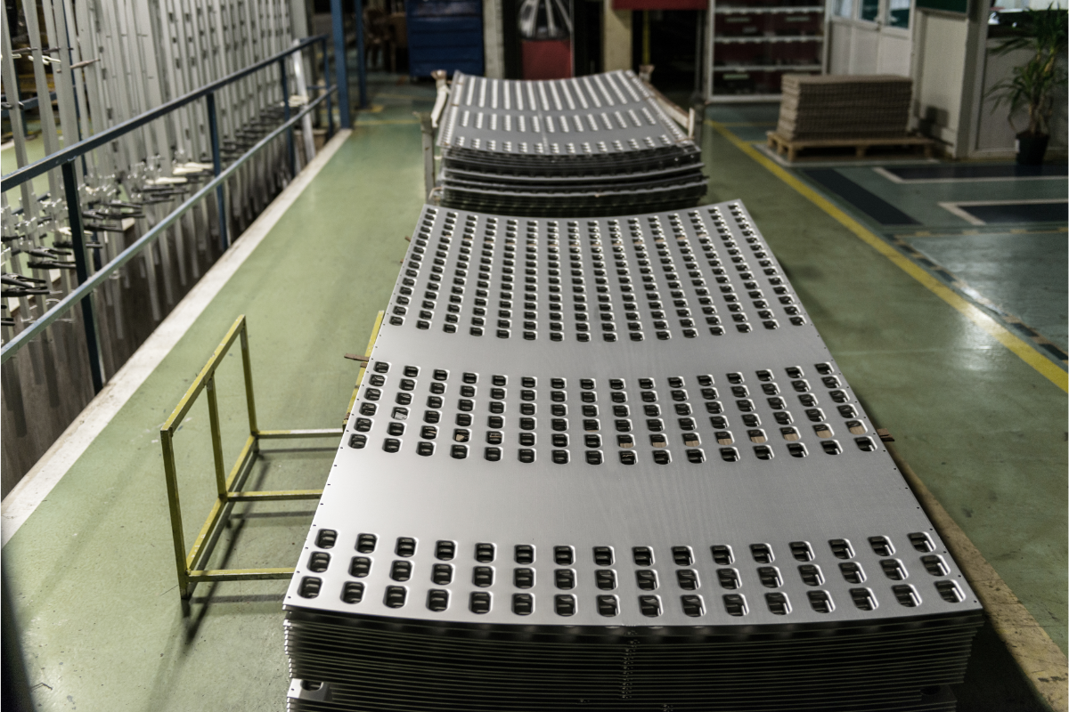 Aluminium Sheets Stack