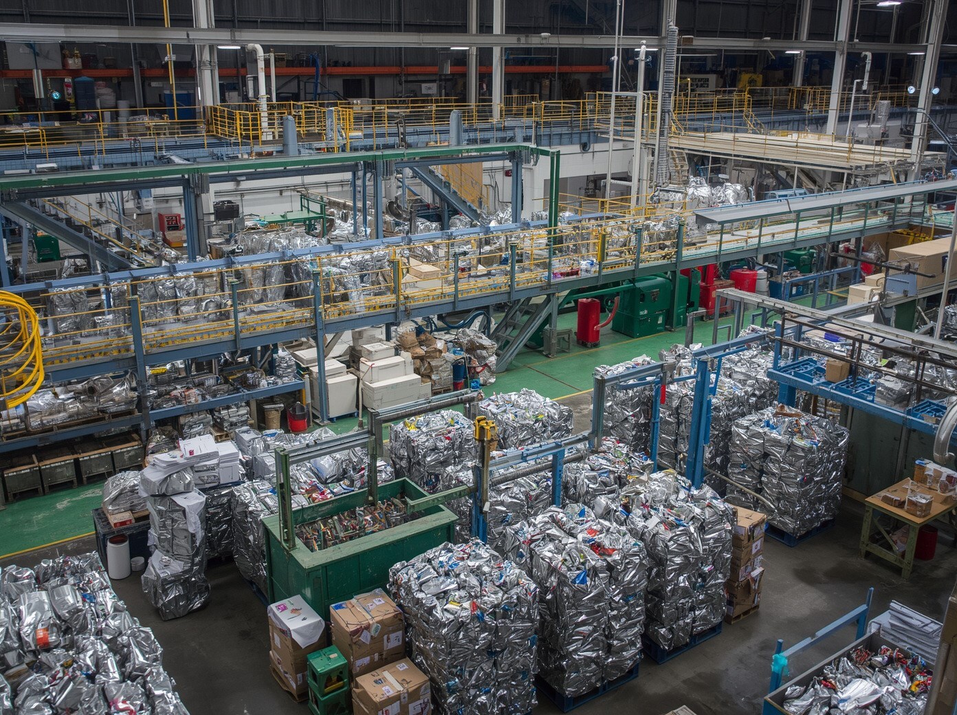 factory aluminum recycling