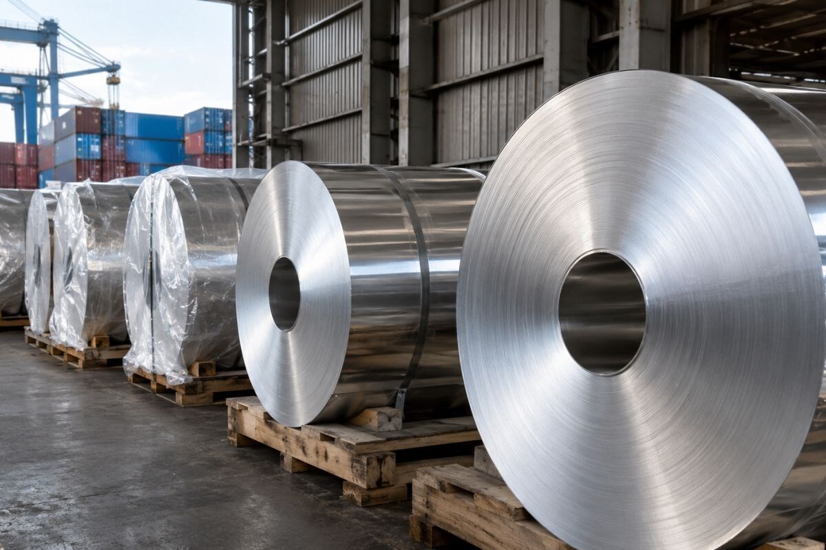 Aluminium foil exports