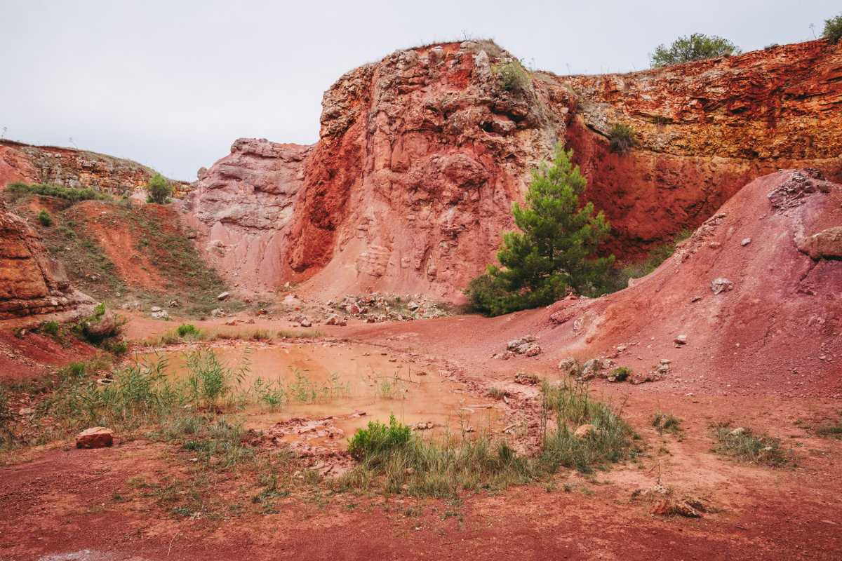Bauxite Mining Cave