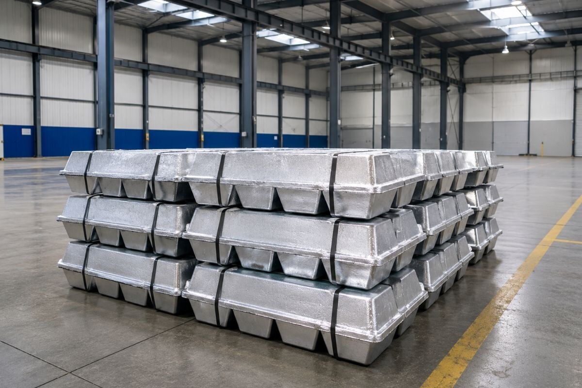 Aluminium ingot