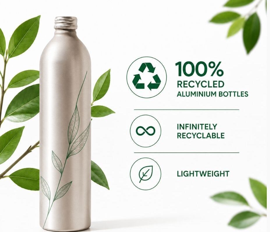 Aluminium bottle
