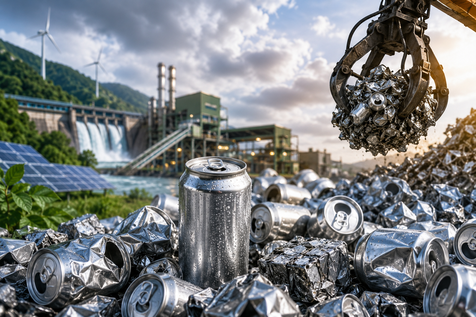 scrap recycling aluminium