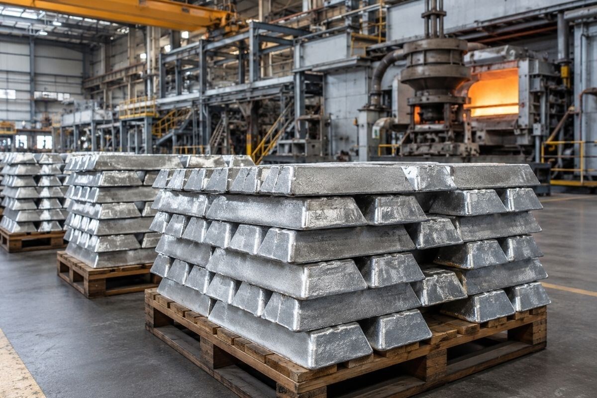 Aluminium ingot