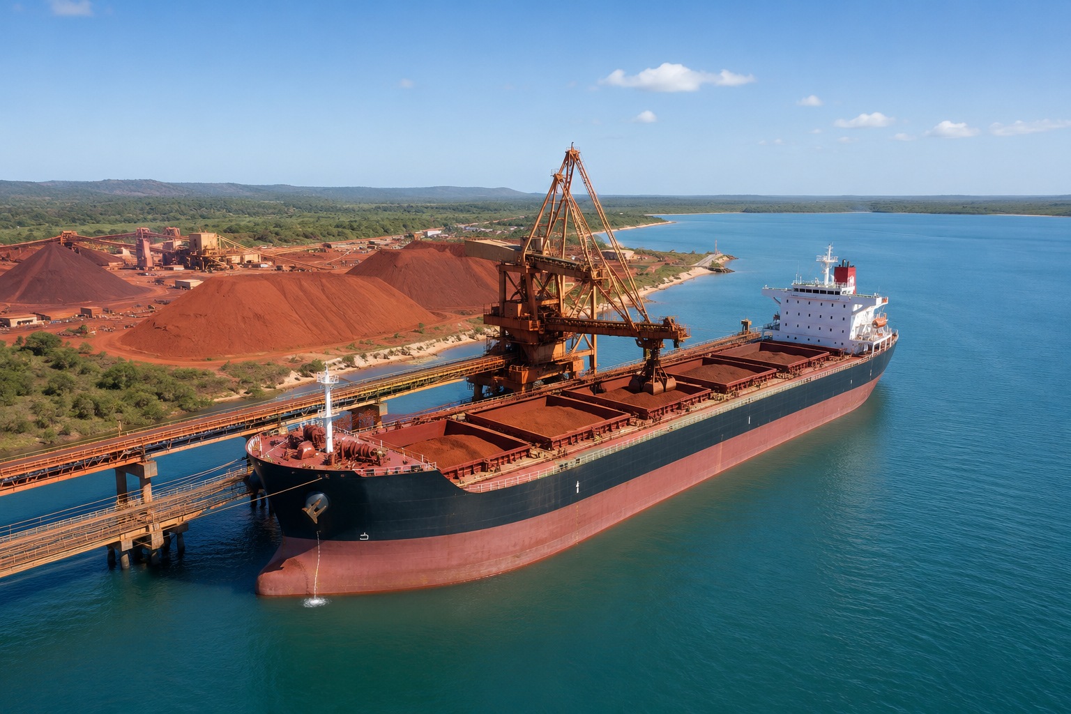 bauxite shipment