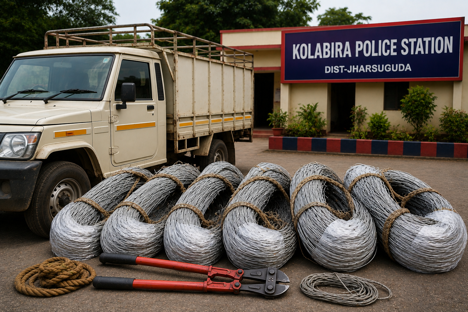 aluminium scrap theives arrested