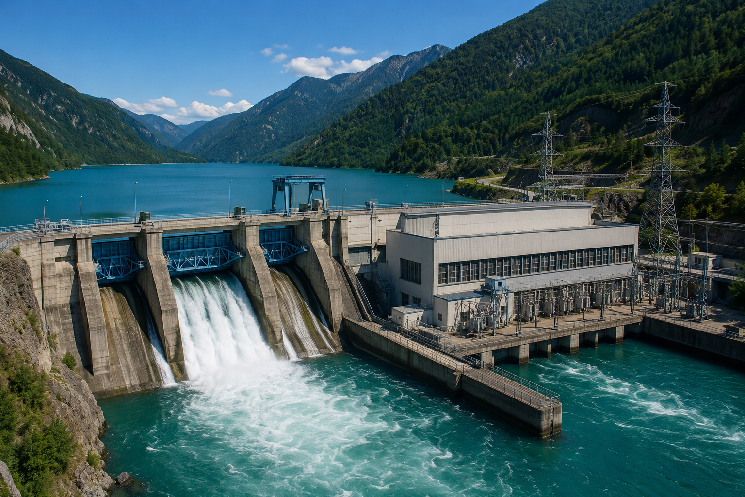 Lochaber power station upgrades.