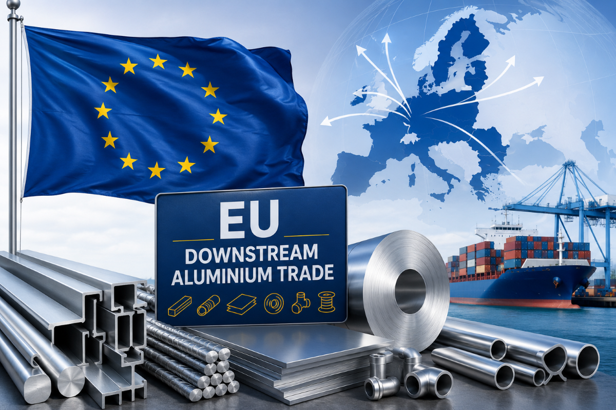EU downstream aluminium exports rise 6.8%, while imports fall 8.7% in 2026: Key trade trends at a glance