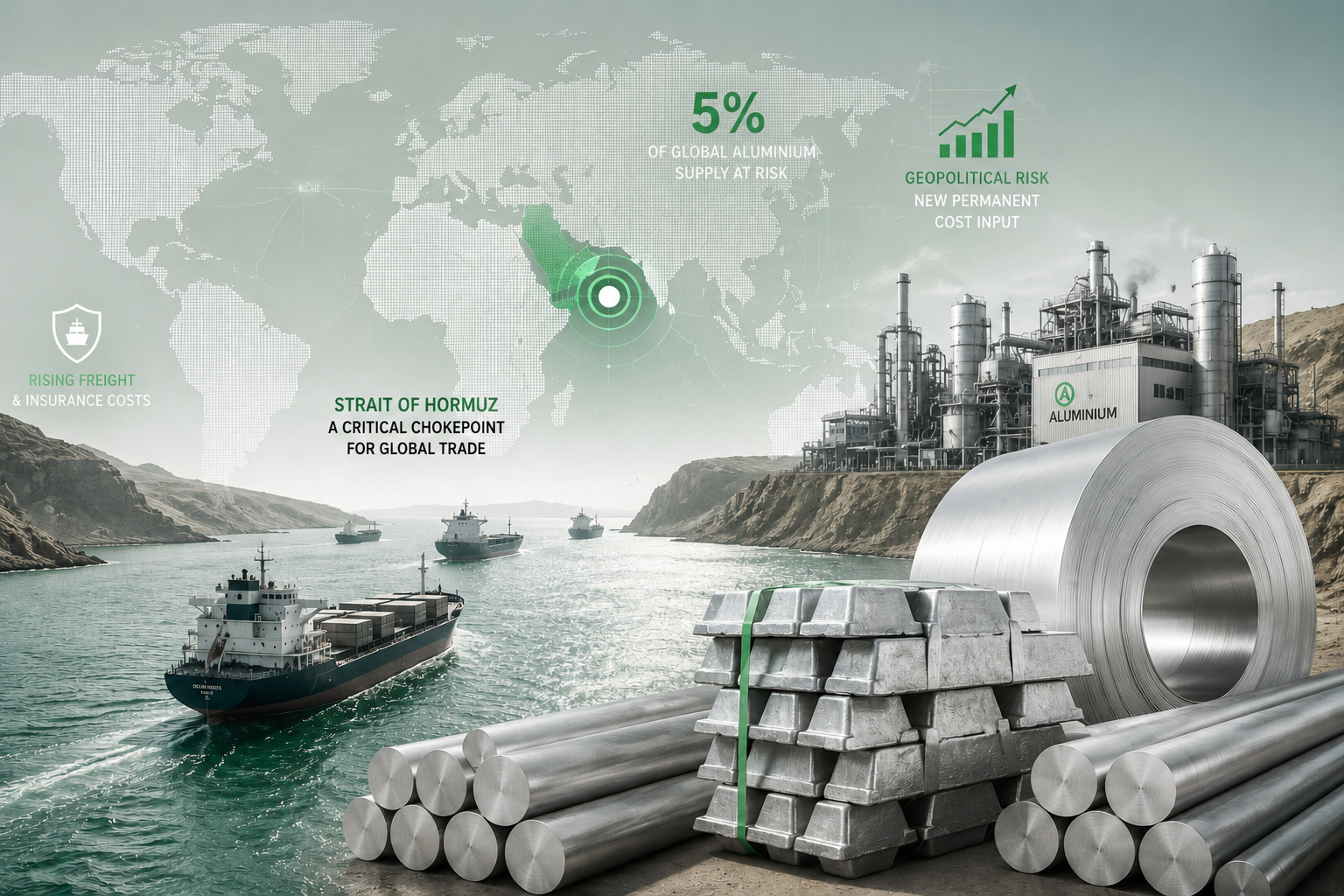 Middle east war impacts aluminium supply chain