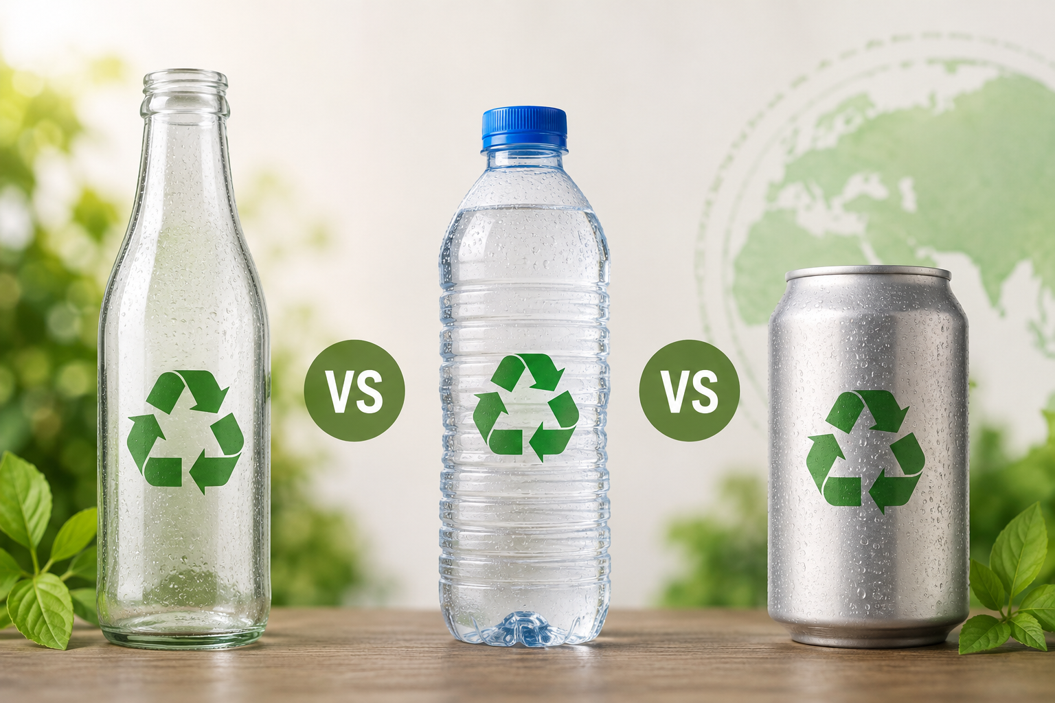 glass vs aluminum vs plastic