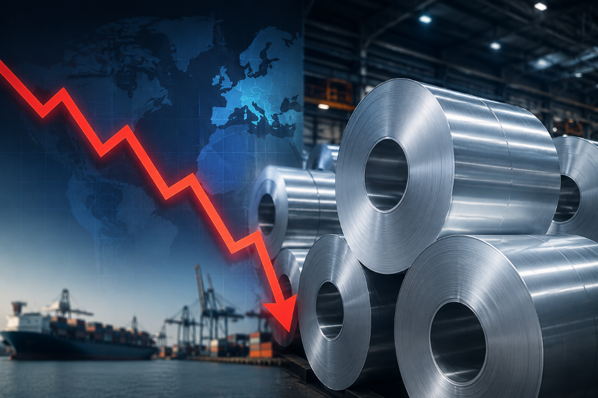 Europe's aluminium duty-paid premium falls 18% in August as easing geopolitical risks erase war premium