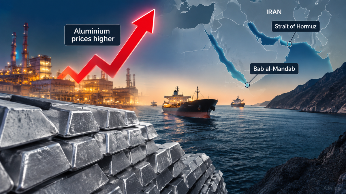 Aluminium is increasingly getting caught in the fallout from the Middle East conflict