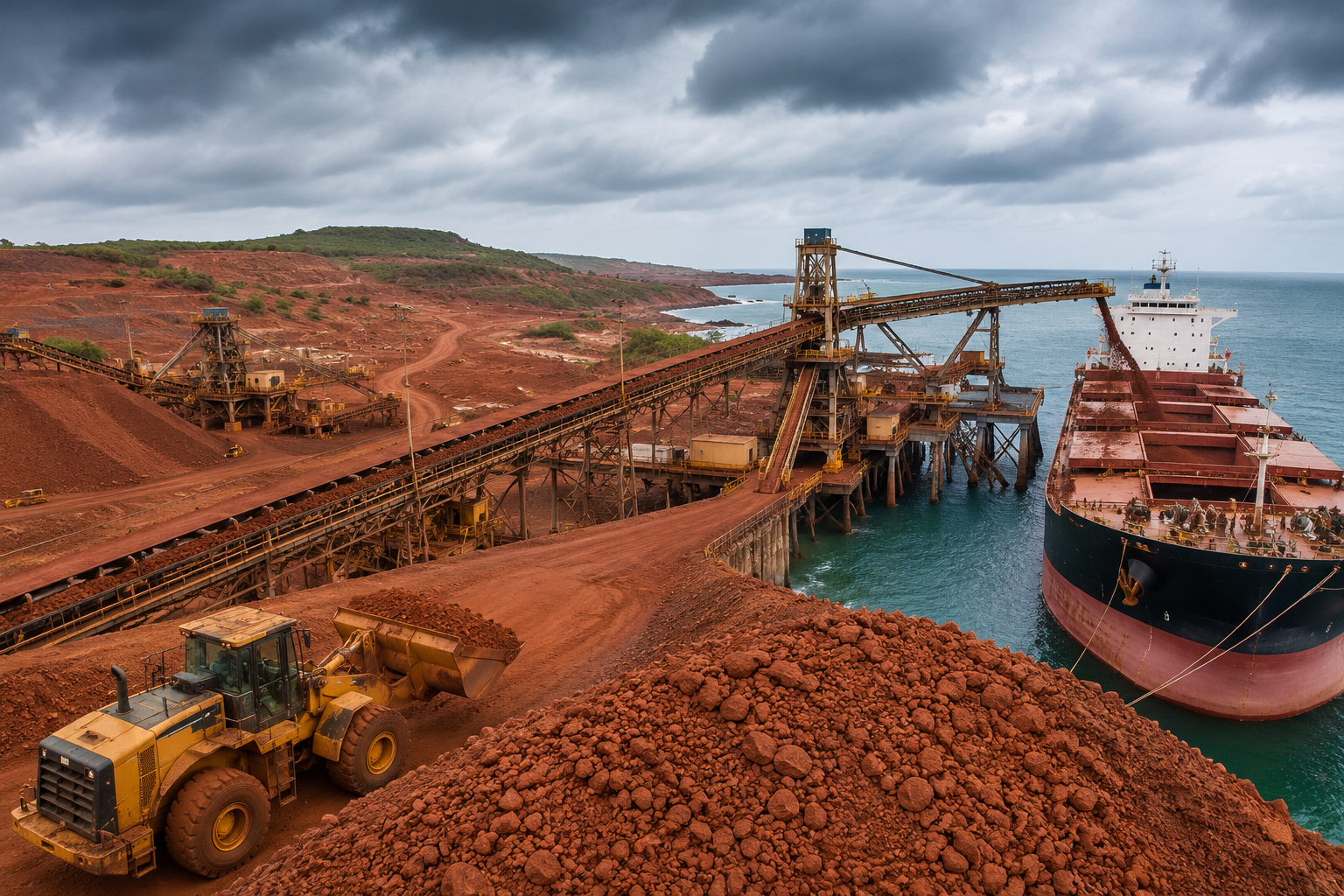 bauxite port