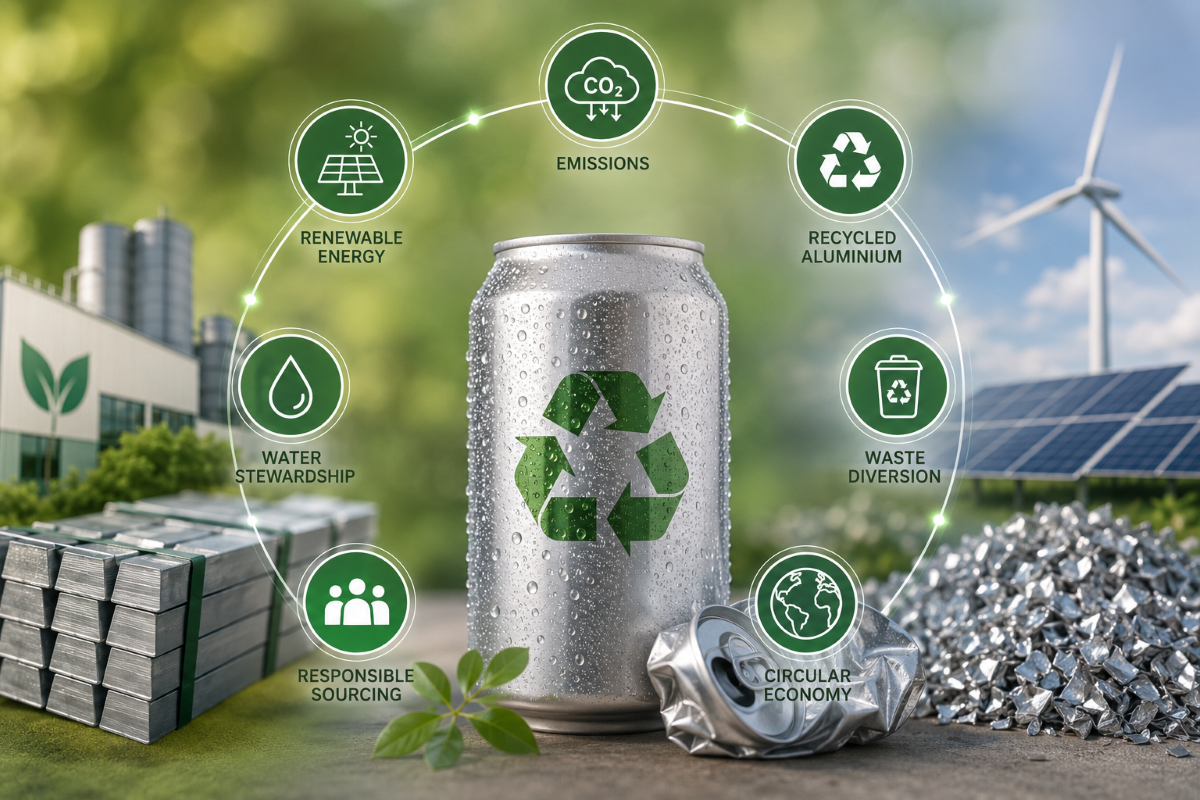 Crown Holdings steps up its recycled aluminium ambition for beverage cans