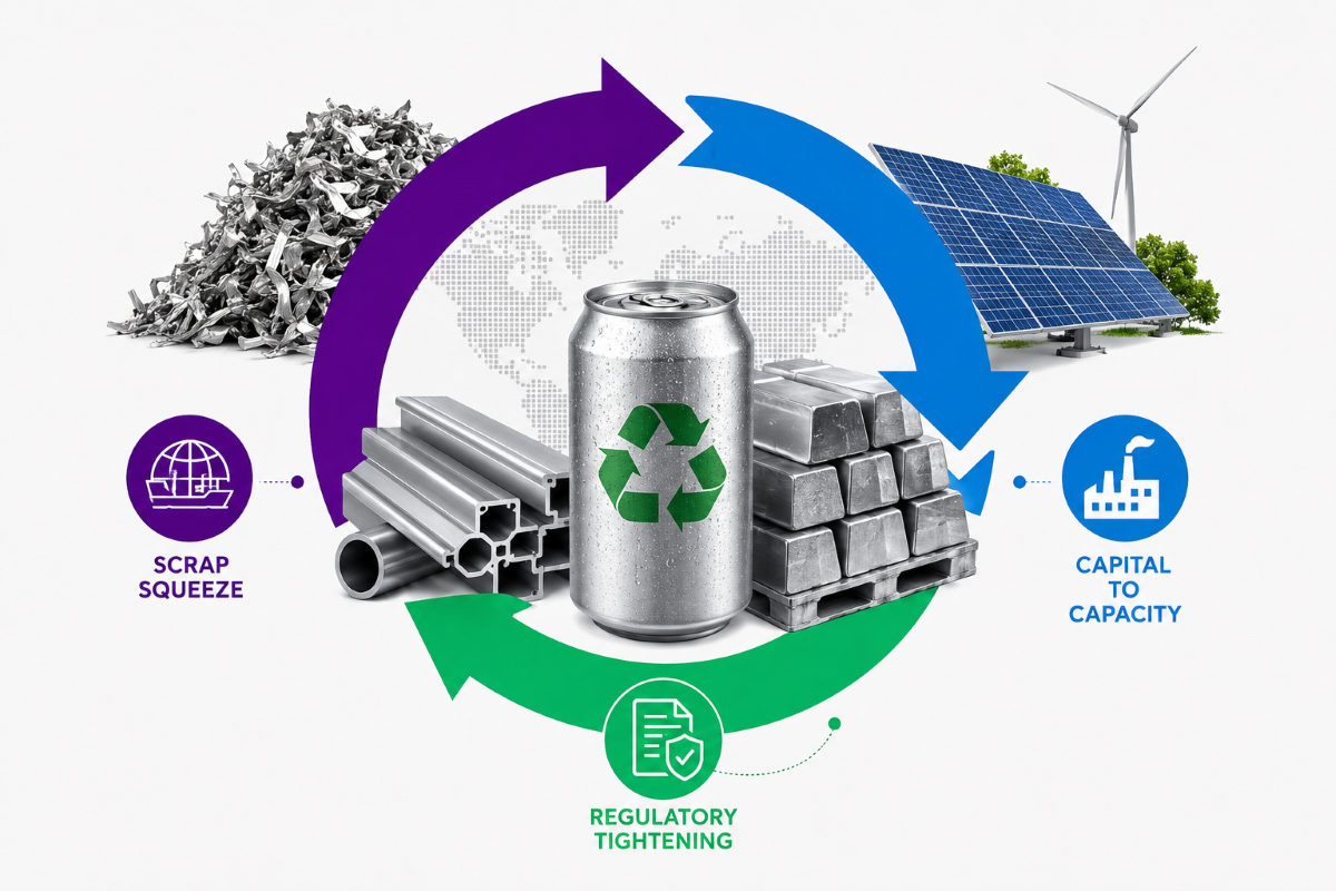 AL Circle Analysis Inside aluminium’s global recycling reckoning with scrap, solar and smelters