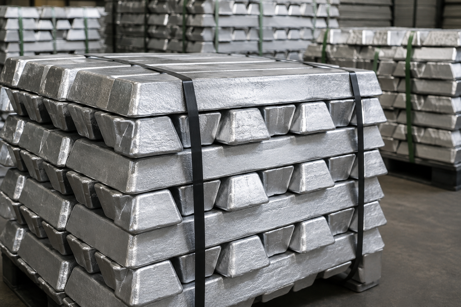 Aluminium prices fell, stocks unchanged