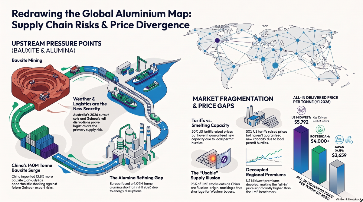 Alumina supply, Tariffs and Trade in Aluminium Market