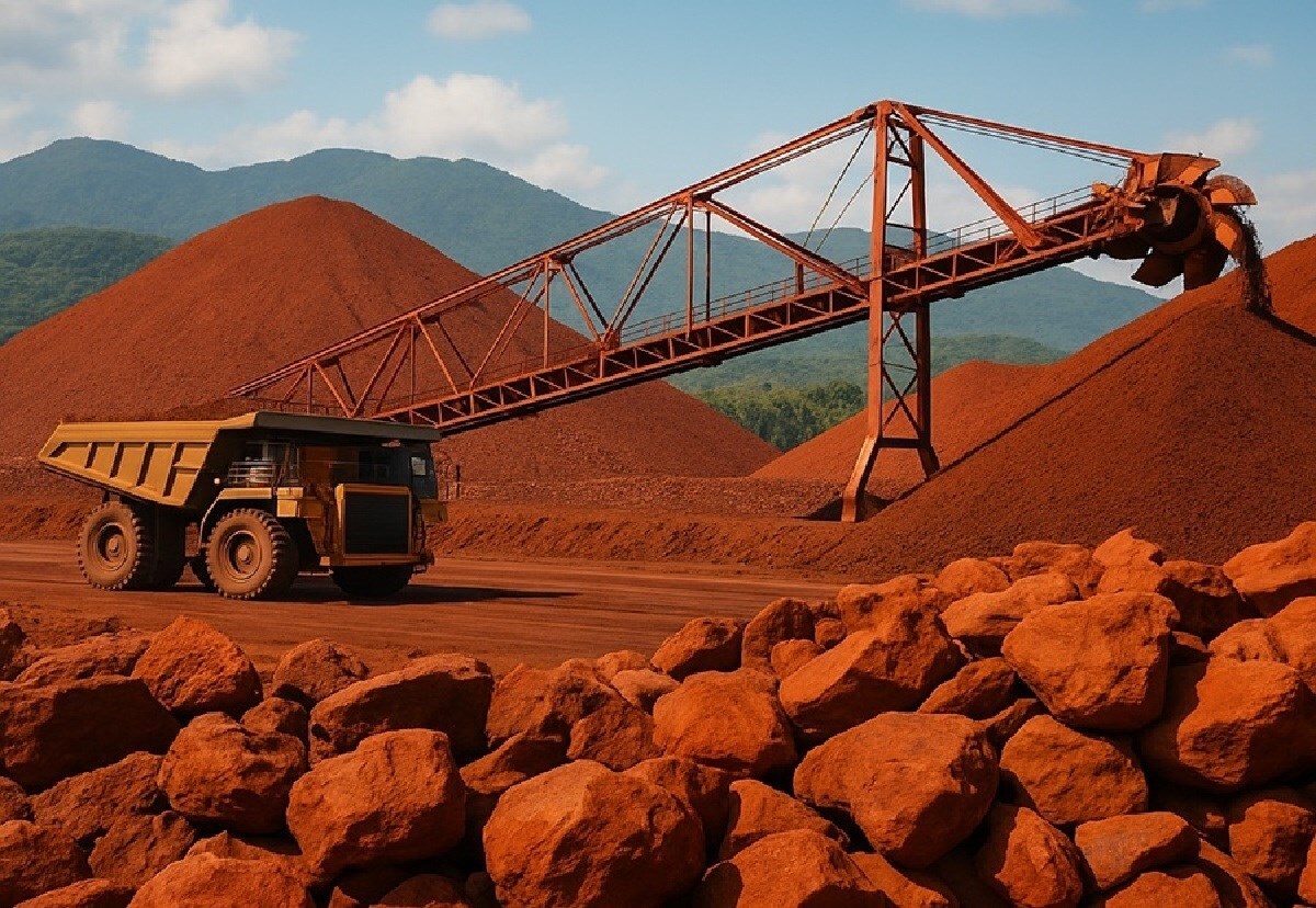 Global bauxite flows climb 3% in July as Guinea shipments surge ahead of potential export curbs