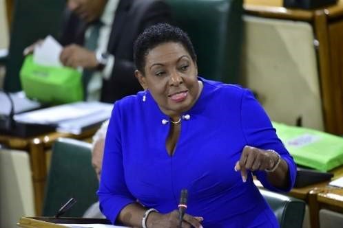 Olivia Grange lauds Noranda Bauxite for its contribution to sports in St Ann