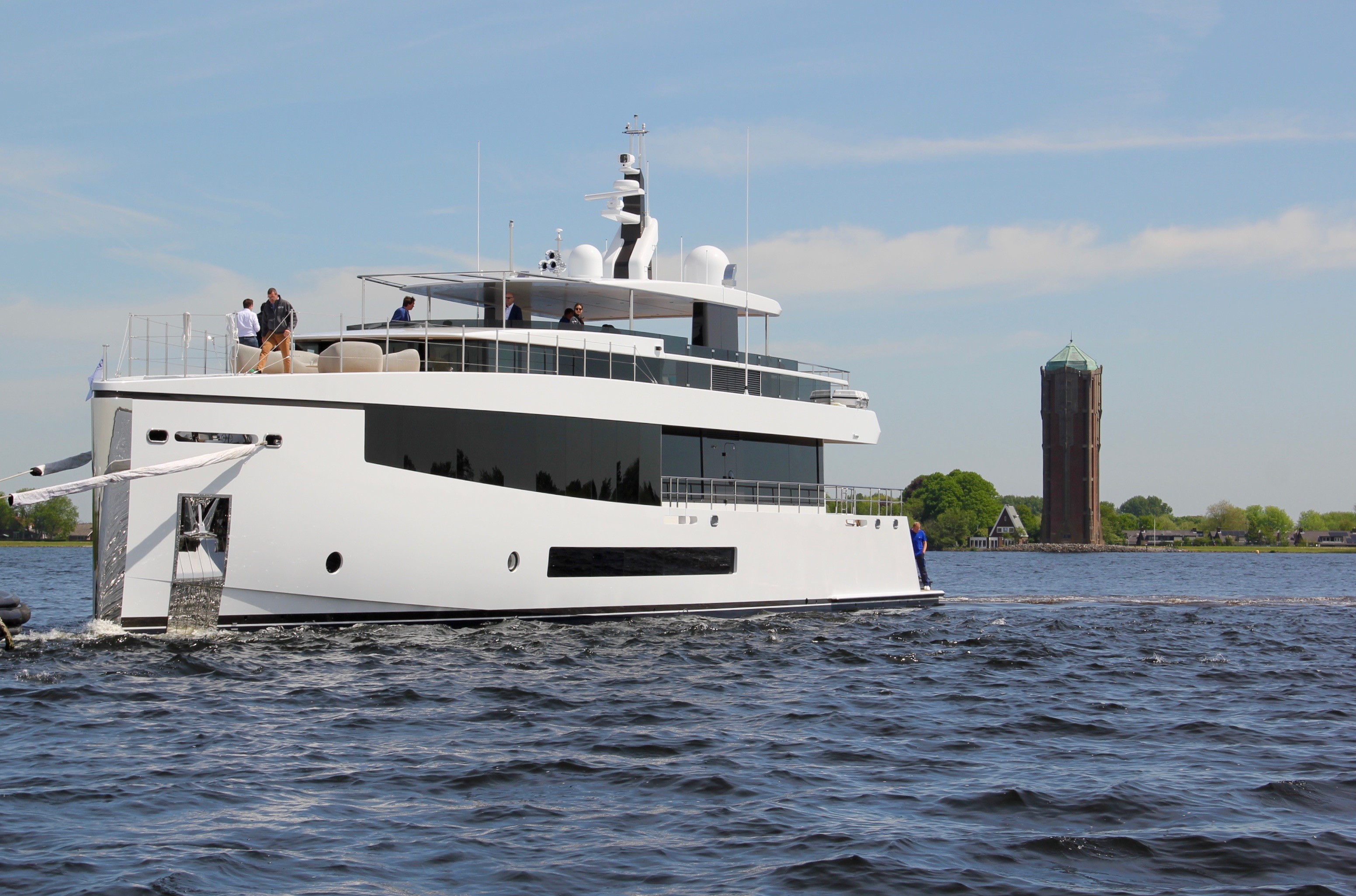 The Feadship Family. Royal Van Lent Shipyard. De Vries Group