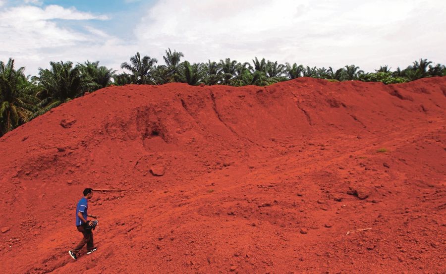 Bauxite mine
