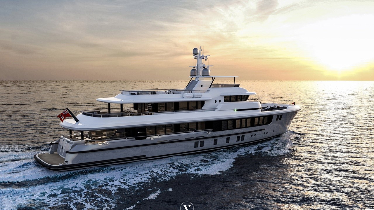 Vripack and Norvadhan's first metal superyacht 