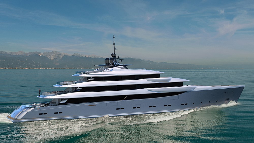 Vallicelli-designed 75 metre superyacht