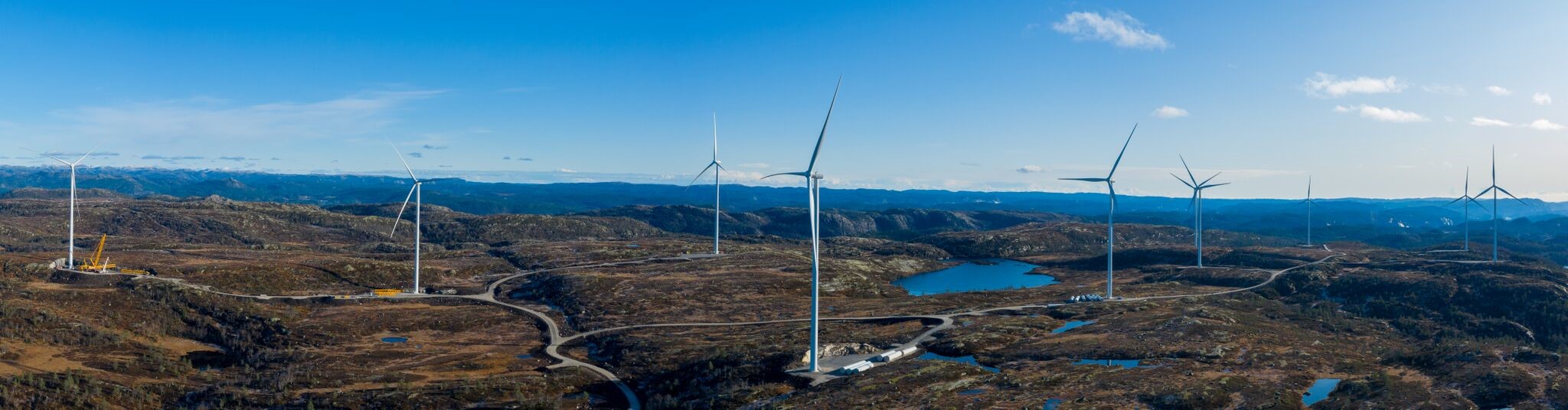 Tonstad wind far to fuel aluminium production in Norway