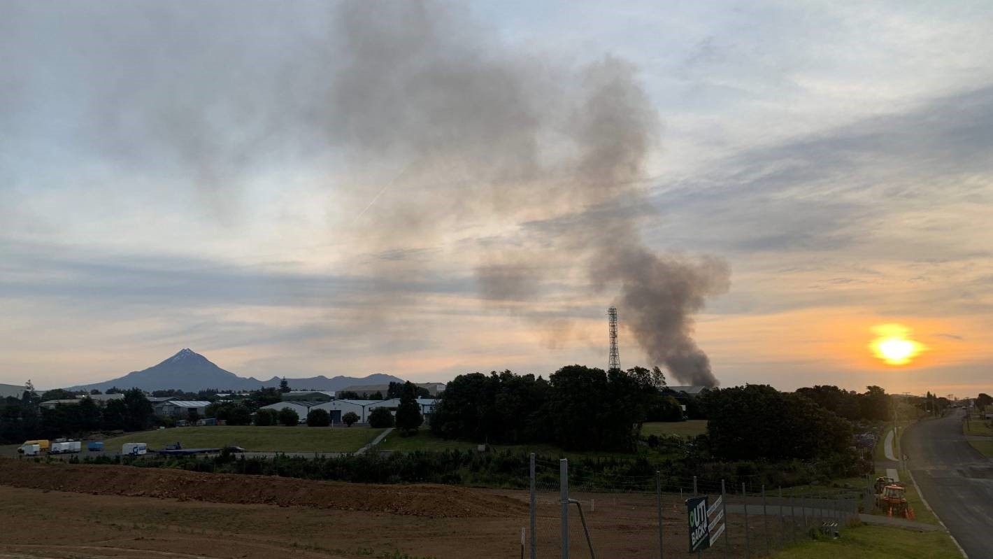 Big Blaze of Fire at McKechnie Aluminium NZ