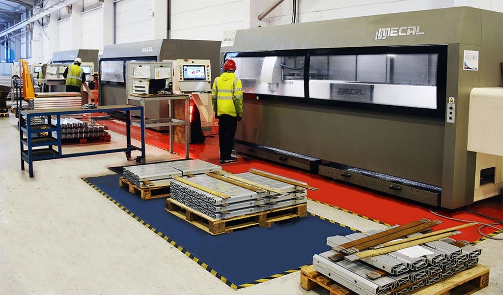 Addison Saws Mecal CNC machining centres for aluminium parts production ramp-up