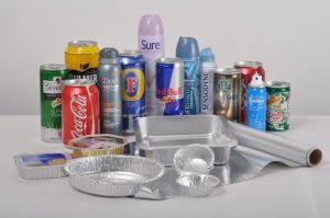 aluminium cans and foil