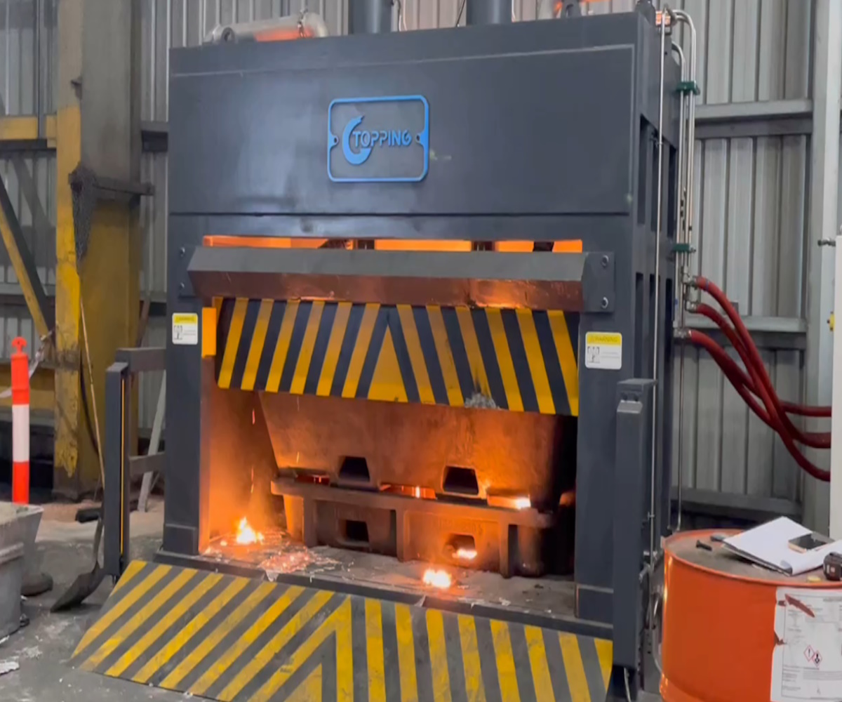 aluminium dross press