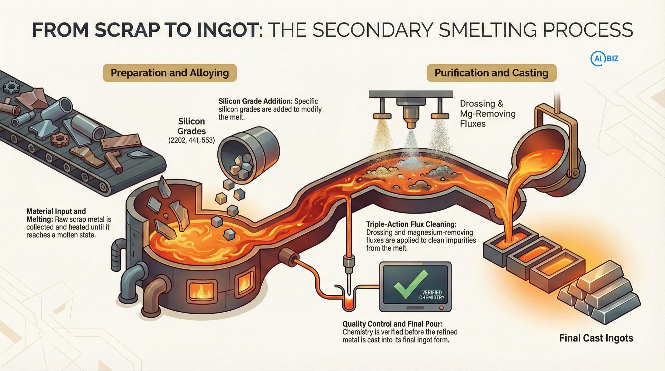 how-secondary smelters-convert scrap-into-saleable-ingots