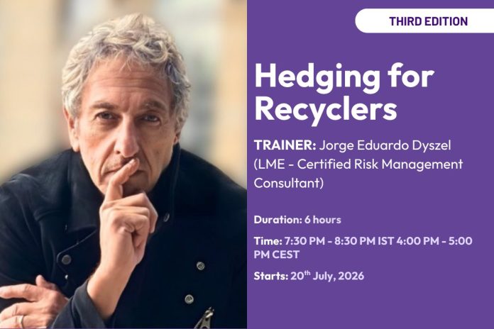 Hedging for Recyclers with Jorge