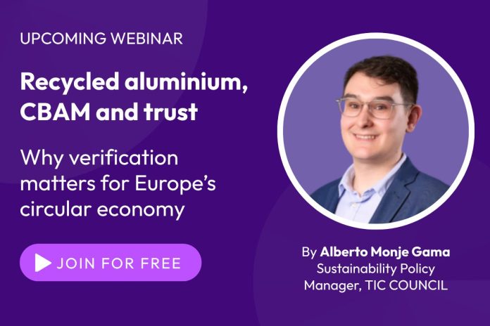 European buyers are demanding verified recycled aluminium. Join this CBAM webinar to stay ahead