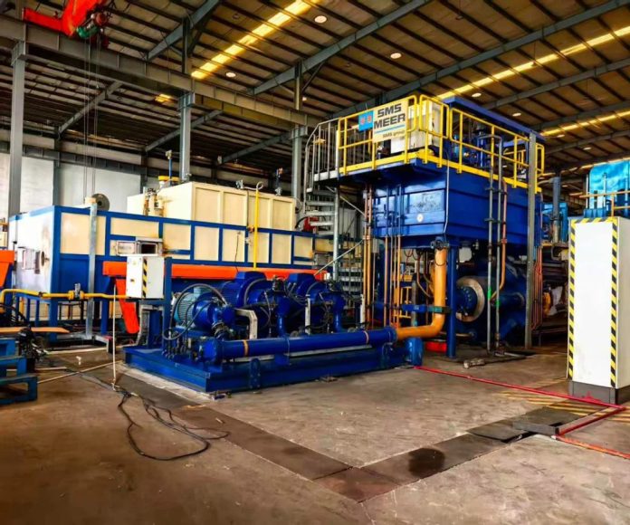 pre-owned aluminium extrusion press